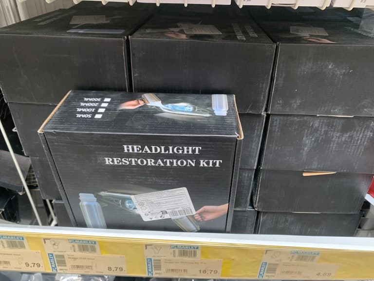 KFZ-Scheinwerfer-Aufbereitungs-Kit (Headlight Restoration Kit)