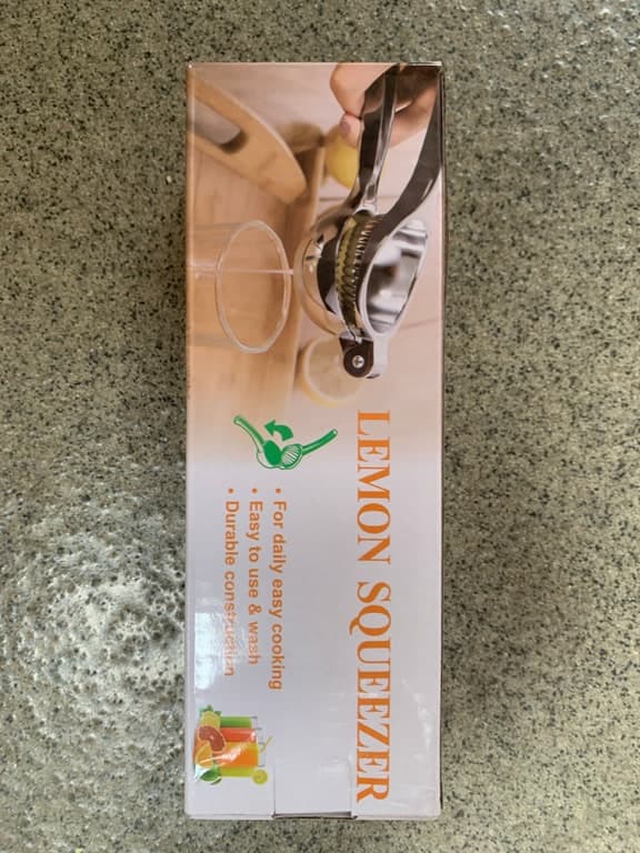 Edelstahl-Zitronenpresse Hand - Lemon Squeezer Profi