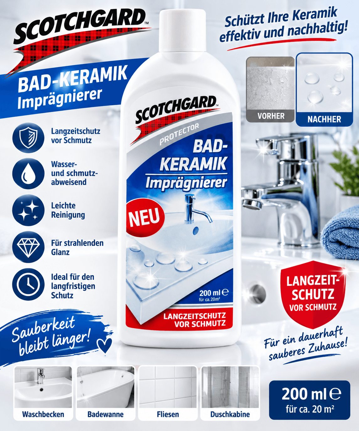 Bad Keramik Imprägniere