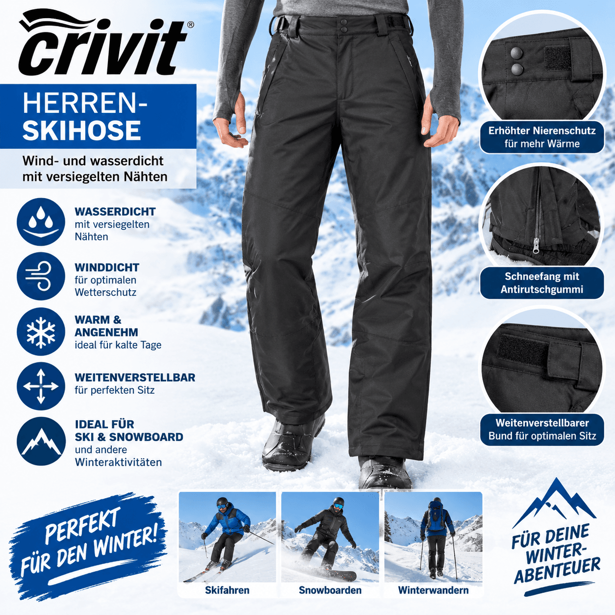 Crivit Skihose