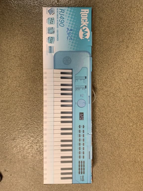 RockJam RJ490BB Lern-Keyboard (PDT Ltd UK, Charge 092024)