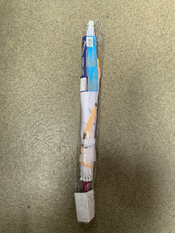 Kögler Regenschirm Kinder-Schirm Ideal für den Schulweg (Art. 54654, blau Tropfen-Design)