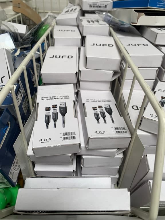 JUFD USB-Typ-C Ladekabel 0,5 m – 2er-Set (Fast Charge & Sync)